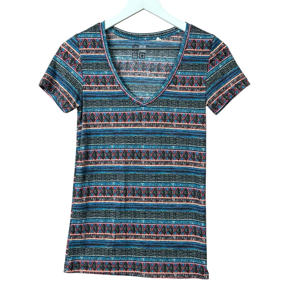PacSun Nollie Boho Print V Neck Top Women Sz XS